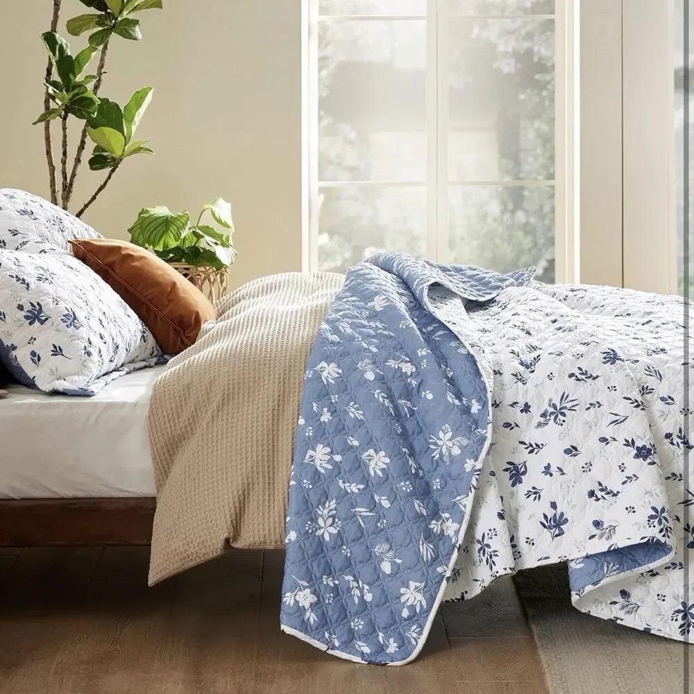 Bedsure floral quilt